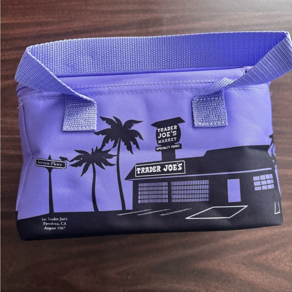 TRADER JOE’S MINI INSULATED COOLER BAG - Set of 2 - NWT - Picture 3 of 5